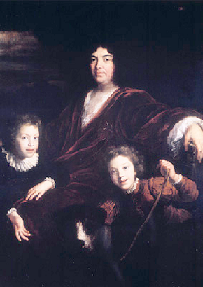 Louis VII de Gramont et ses deux fils, Antoine-Antonin et Antoine-Adrien